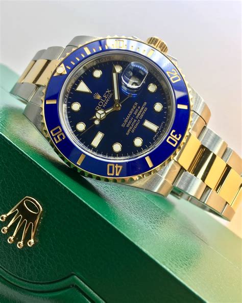 rolex submariner blue 116613bl|Rolex 116613lb for sale.